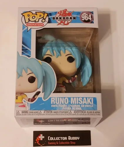 Funko Pop! Animation 964 Bakugan Runo Misaki Pop Vinyl Figure FU54455