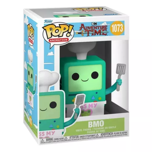 Funko Pop! Animation Adventure Time BMO #1073 Kiss My Cook With Protector