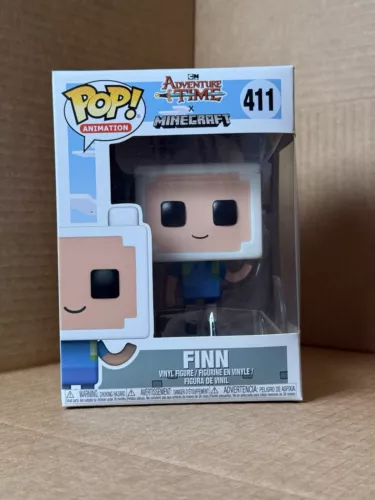 Funko POP! Animation- Adventure Time x Minecraft FINN #411