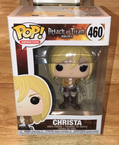 Funko Pop! Animation: Attack on Titan - Christa #460 Vinyl Figure w Protector