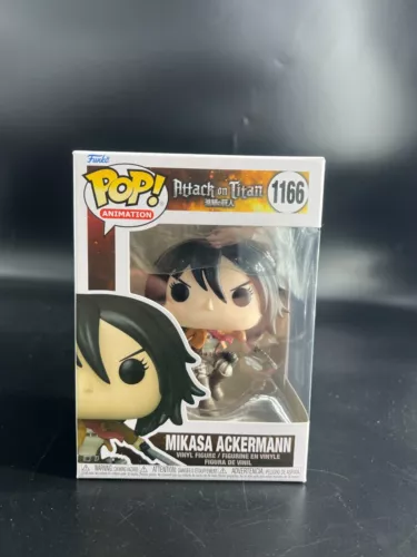 Funko Pop! ANIMATION: Attack on Titan - Mikasa Ackermann #1166 Vinyl Figure