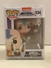 Funko Pop! Animation Avatar The Last Airbender - Aang with Momo 534 w/ Protector