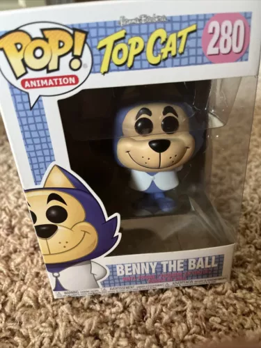 Funko Pop Animation Benny The Ball Top Cat 280 New