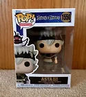 FUNKO POP! ANIMATION BLACK CLOVER (1550) ASTA (with Nero) NEW & BOXED