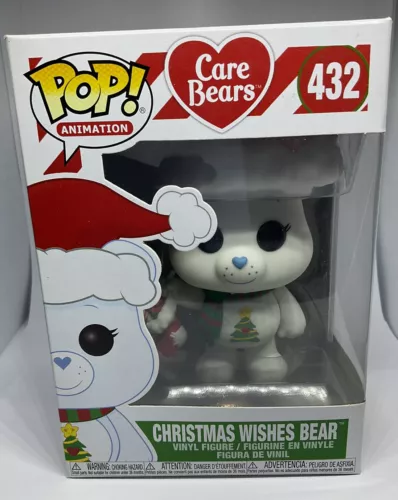 Funko Pop Animation Care Bears Christmas Wishes Bear #432 Funko Shop Vaulted