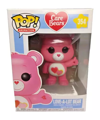 Funko Pop Animation! Care Bears Love-A-Lot Bear #354 Vinyl