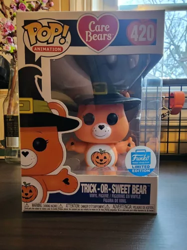 Funko POP! Animation Care Bears Trick-or-Sweet Bear #420 Vinyl Figure NIB