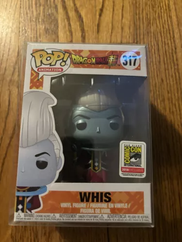 Funko Pop Animation Dragon Ball Super #317 Whis Metallic 2018 SDCC Exclusive