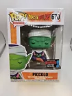 Funko Pop Animation Dragon Ball Z 670 Piccolo 2019 Fall Con Vinyl Figure + Free