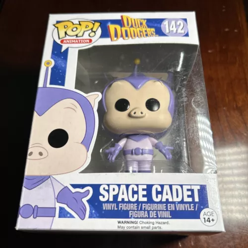 Funko POP! Animation Duck Dodgers Space Cadet #142 Vinyl Figure DAMAGED BOX