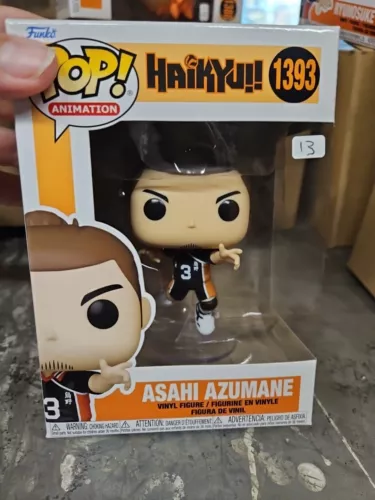 Funko POP! Animation - Haikyu! Vinyl Figure ASAHI AZUMANE #1393 BRAND NEW IN BOX