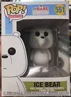 Funko POP! Animation: Ice Bear #551 Cartoon Network We Bear Bears With Protector