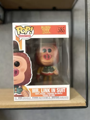 FUNKO POP ANIMATION MISSING LINK MR LINK IN SUIT #585 FIGURE NEW