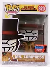 Funko Pop! Animation My Hero Academia 820 Mr. Compress Vinyl Figure New