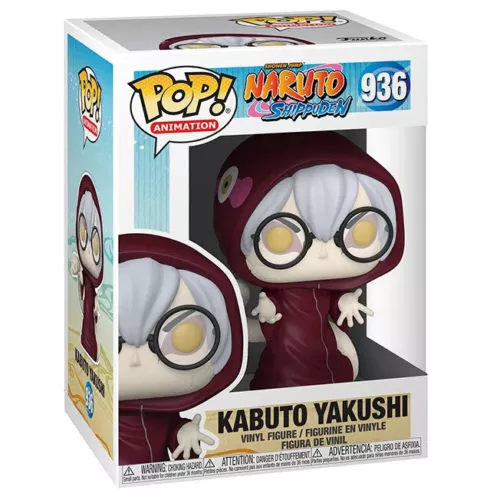 Funko POP! Animation - Naruto S4 Vinyl Figure - KABUTO YAKUSHI #936 - NM/Mint