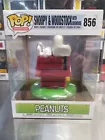 Funko Pop! Animation: Peanuts Snoopy & Woodstock with Doghouse #856 w/Protector