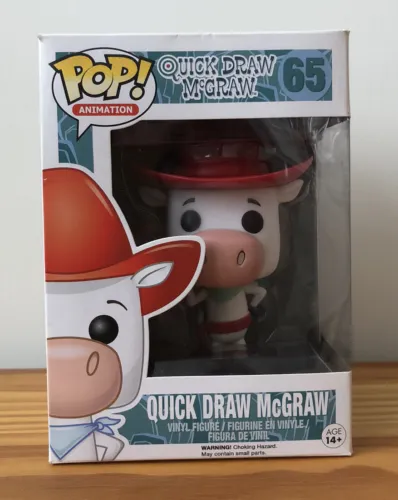 Funko Pop Animation Quick Draw McGraw #65 Vaulted