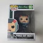 Funko POP! Animation Rick and Morty 567- Purge Suit Morty- Vinyl Figure