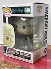 Funko POP! Animation Rick and Morty Space Suit Rick with Snake #689 Dmged Box