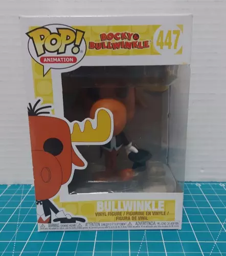 Funko POP Animation Rocky and Bullwinkle Bullwinkle Magician 447 Vinyl Figure