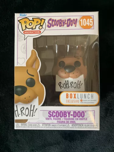 Funko POP! Animation Scooby-Doo with Ruh-Roh Sign #1045 - Box Lunch Exclusive!