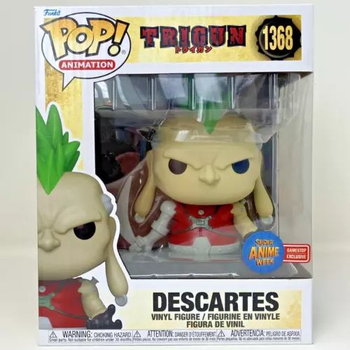 Funko Pop! Animation Trigun #1368 Descartes Super Anime Week Exclusive New