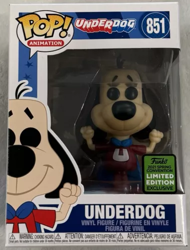 Funko POP! Animation Underdog #851 ECCC Spring Convention Excl. Limited Edition