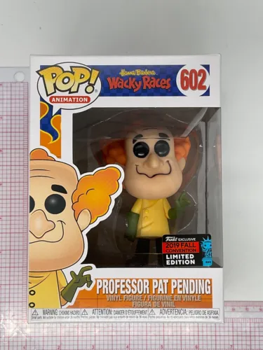 Funko Pop Animation Wacky Races Professor Pat Pending #602 Fall Convention C03