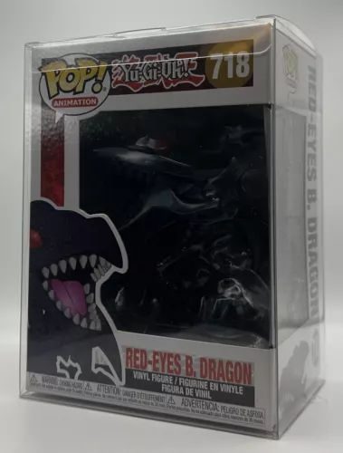 Funko POP! Animation Yu-Gi-Oh! Vinyl Figure - RED-EYES B. DRAGON #718 -Protector