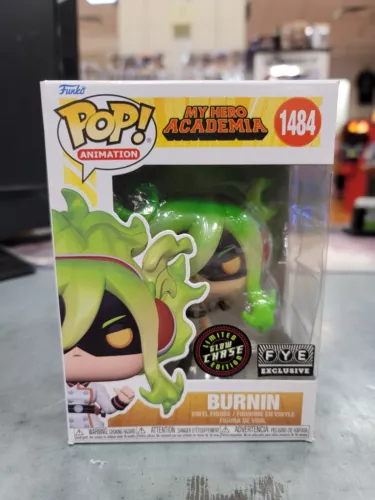 Funko POP! Anime: My Hero Academia #1484 - Burnin GITD CHASE FYE Exclusive RARE!