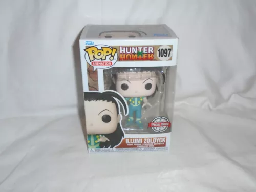 Funko Pop Anime Vinyl Illumi Zoldyck Hunter X Hunter Figure 1097 Special Edition