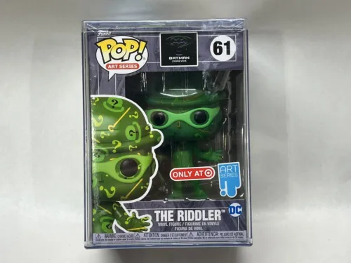 Funko POP! Artist Series: DC Batman The Riddler #61 Target With Hardstack NEW