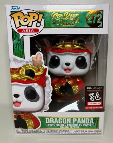 FUNKO POP ASIA! NEW YEAR PANDA DRAGON PANDA #272 VINYL FIGURE