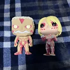 Funko Pop Attack on Titan - Armored Titan and Female Titan 6” No Box