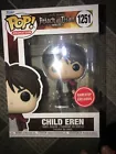 Funko Pop Attack On Titan Child Eren #1251 + Free Protector