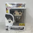 Funko Pop Attack on Titan Cleaning Levi 239 Hot Topic Exclusive