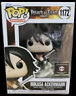 Funko Pop Attack On Titan Mikasa Ackermann 1172 Chalice Collectibles Exclusive