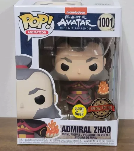 Funko Pop! Avatar: The Last Airbender Admiral Zhao Glows In The Dark, SE #1001