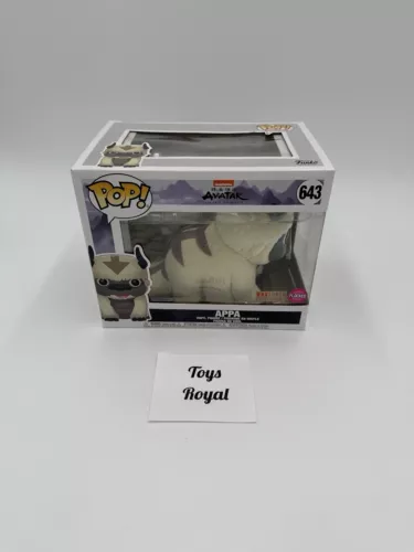 FUNKO POP! Avatar The Last Airbender - APPA #643  6 inch FLOCKED BoxLunch Excl