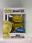 Funko Pop! Avengers Endgame Chrome Hulk Yellow #499 Walmart Exclusive B01