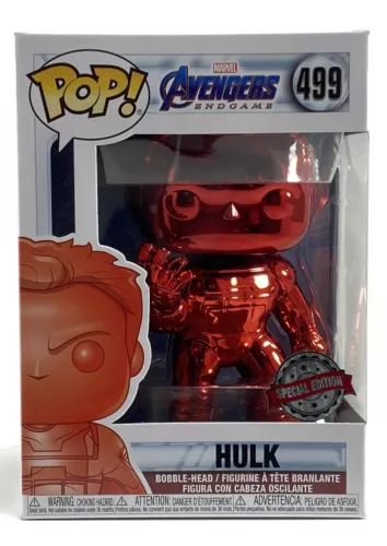 Funko Pop! Avengers: Endgame - Hulk [Red Chrome] #499 (Special Edition)