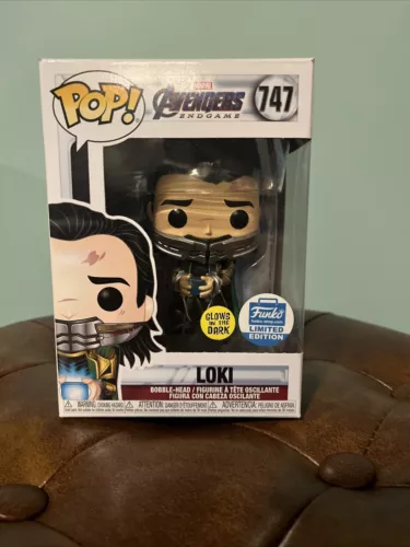 Funko Pop! Avengers Endgame : Loki with Tesseract #747, Limited Edition, New