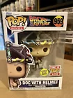 Funko POP! Back to the Future Doc with Helmet #959 * Glow in the Dark GITD *