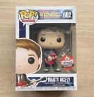 Funko Pop Back To The Future Marty McFly With Guitar #602 + Free Protector