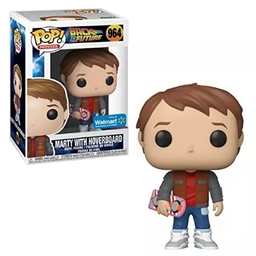 Funko Pop! Back To The Future Marty with Hoverboard #964 Exclusive W/ Protector