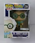 Funko POP! Back To The Future Movie DR. EMMETT BROWN #236 Loot Crate Exclusive