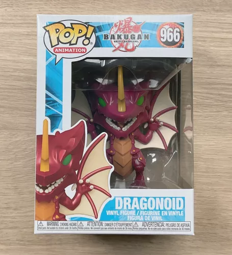 Funko Pop Bakugan Dragonoid #966 + Free Protector