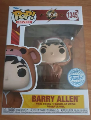 FUNKO Pop Barry Allen in Monkey Robe - The Flash Figure 1345 BOXED NEW