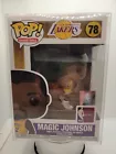 Funko Pop Basketball Los Angeles Lakers Magic Johnson #78 With Protector