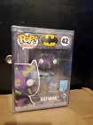 FUNKO POP! BATMAN #42 HOLLYWOOD EXCLUSIVE ART SERIES PURPLE W/Hard Stack